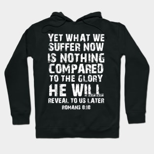 Romans 8 18 Christian Bible Verse Hoodie